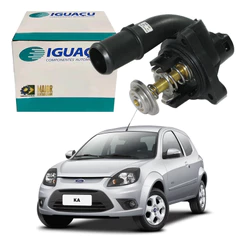 Valvula Termostatica Iguacu Ford Ka 1.0 8v Flex 2012 A 2013