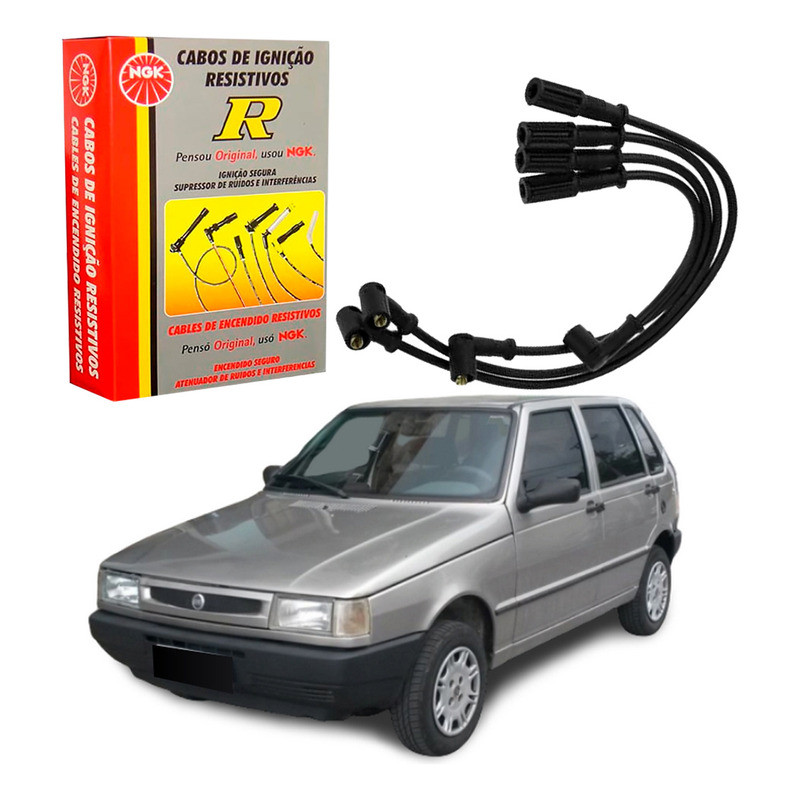Cabo De Vela Ngk Fiat Uno 1.0 8v 2001 A 2004