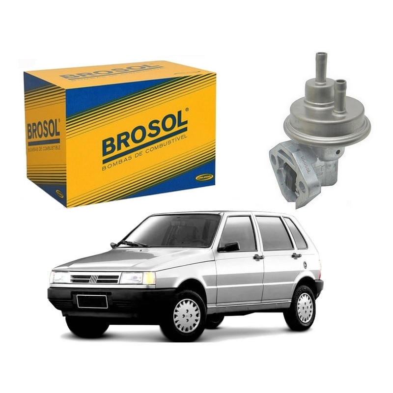 Bomba Combustivel Brosol Uno Mille 1.0 1990 A 1995 em Oferta na Shopee