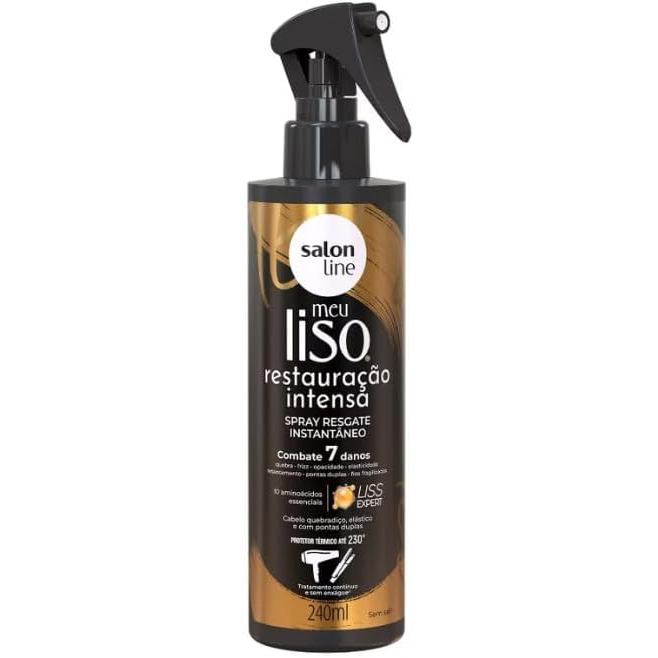 Spray Resgate Instantâneo Meu Liso Restauração Intensa 240 ml – Salon Line em Oferta na Shopee