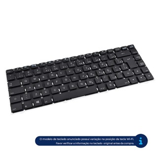 Teclado para Notebook Positivo Master N30I-N30L | Preto ABNT2 em Oferta na Shopee