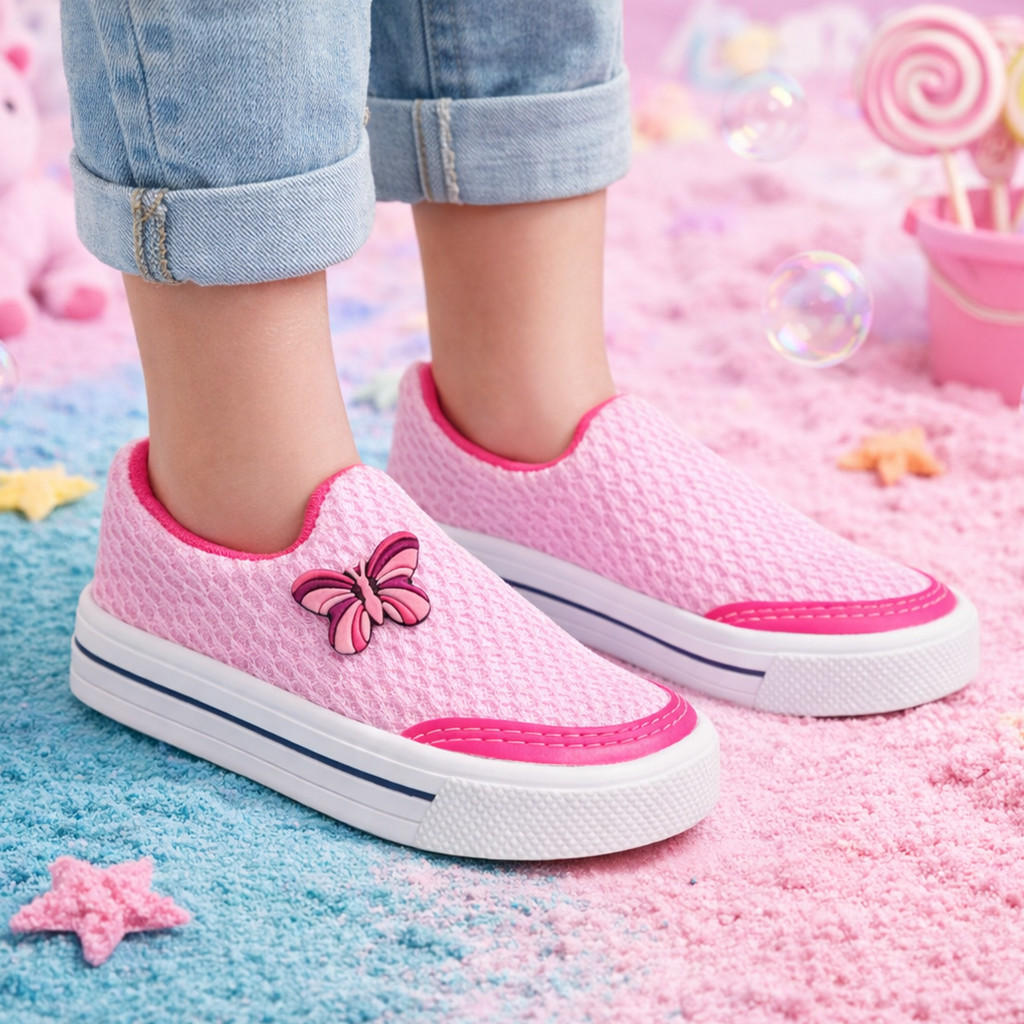 Tênis Infantil Slip On Menina Menino Temas Brasil Cores Diversas Confortável Leve Casual Dia a Dia