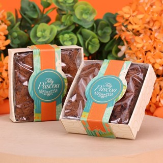 25 CAIXA EMBALAGEM PARA BROWNIE NATUREZA 4726 (PASCOA JANGO OUTLET) em Oferta na Shopee