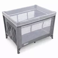Berço Portátil Infantil Cercado 0-15kg Desmontável com Mosquiteiro Bolsa de Transporte