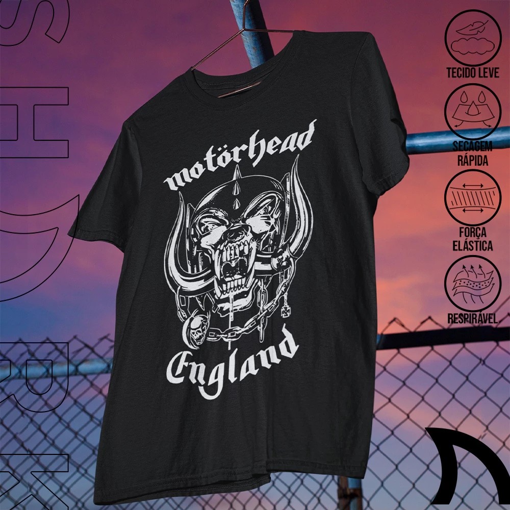 Tshirt Rock Masculina Rock Inglês Estampada Lançamento Camiseta 100% Algodão Camisetão  Oversized - Ohana