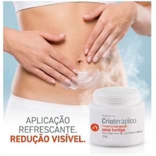 Crioterapico Creme Termo Redutor Seca Barriga Abelha Rainha 130g Crioterapico Creme Termo Redutor Seca Barriga Abelha Rainha 130g