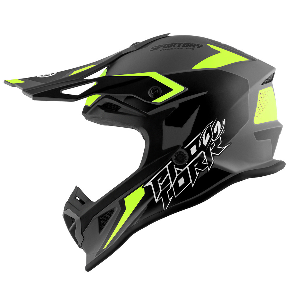 Capacete Motocross Off Road Adulto Pro Tork Cross Fast Hero Lançamento 2026