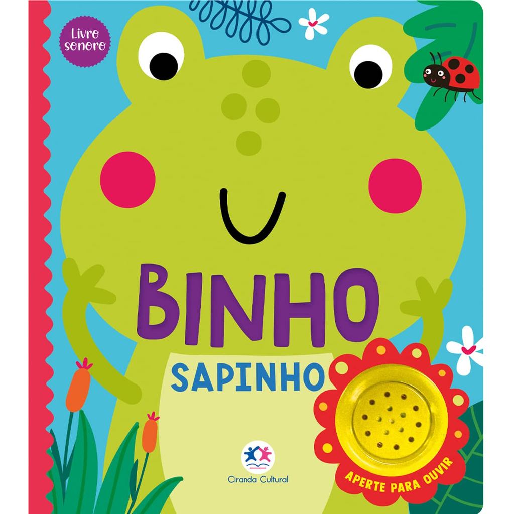 LIVRO SONORO - BINHO SAPINHO - CIRANDA CULTURAL (SEM BATERIA)