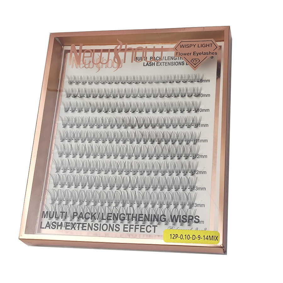  Cílios Postiços Fio Fio New Show 12 P-0.10-D-9-14 Mix  em Oferta na Shopee