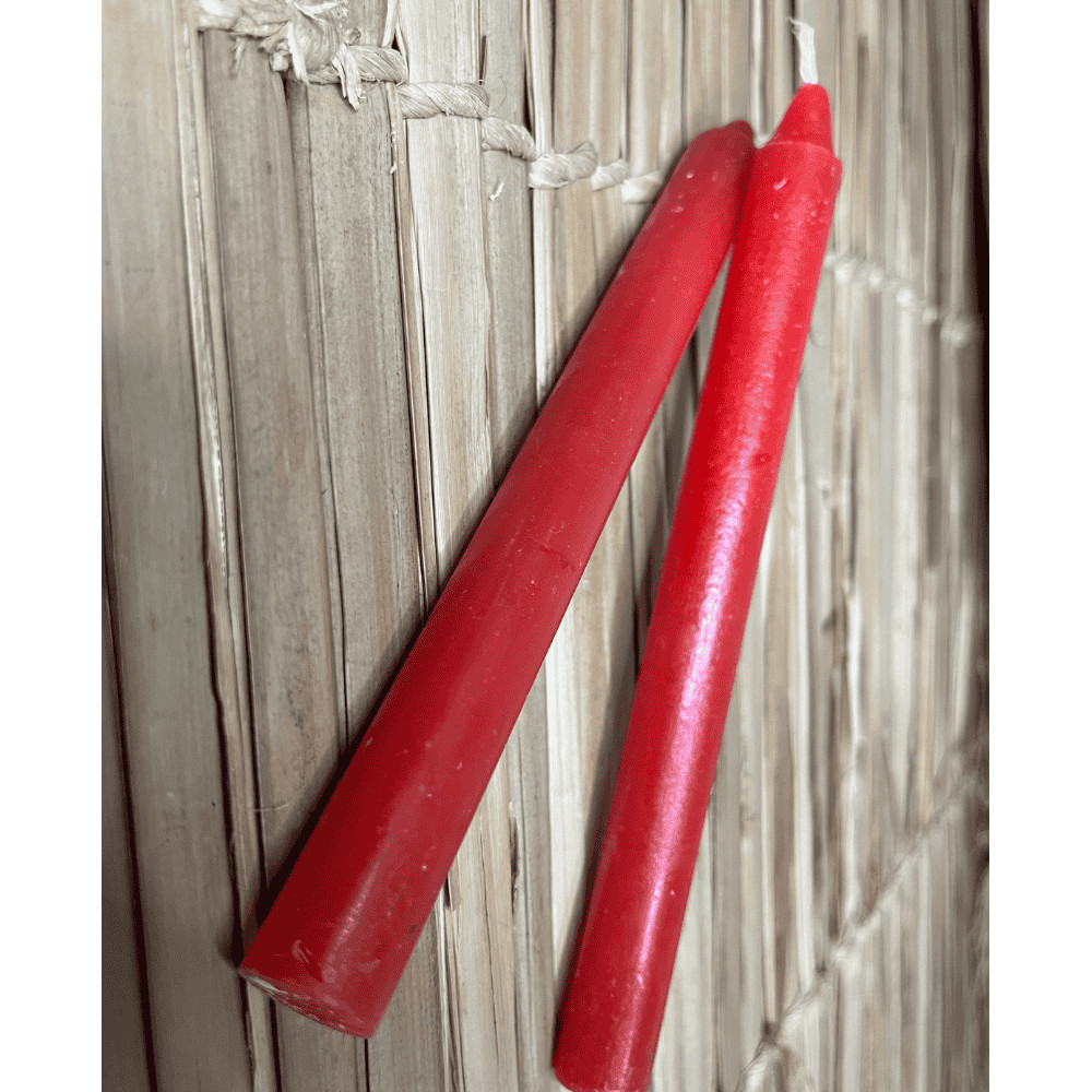 Vela Palito Vermelha em Oferta na Shopee