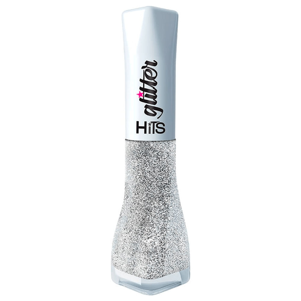 Esmalte Hits Glitter 5Free Cor Santiago 8ml em Oferta na Shopee