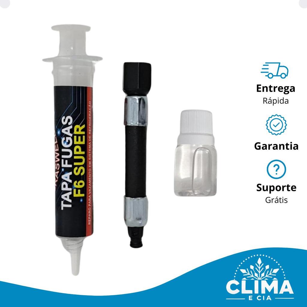 Tapa Fugas F6 15ml Ar Condicionado Até 18000 Btus