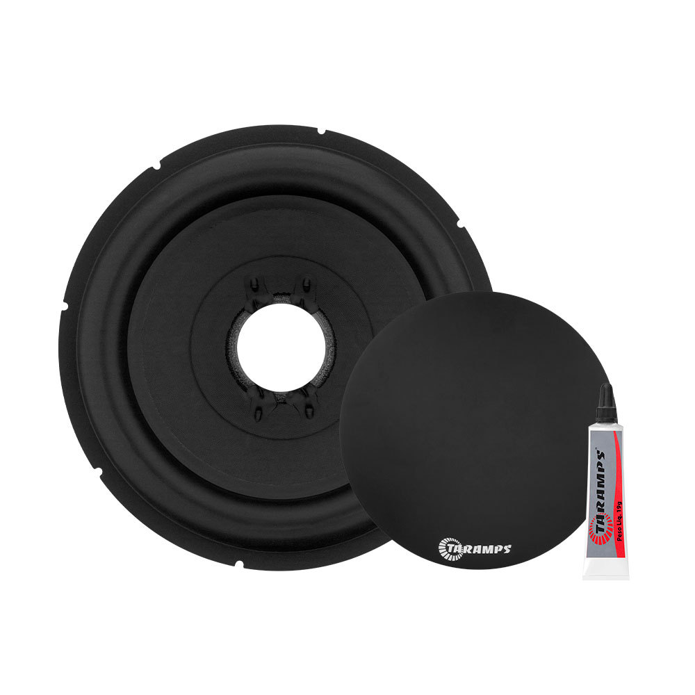 KIT REPARO ALTO FALANTE TARAMPS T 1600 SW 12 POLEGADAS ORIGINAL