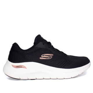 Tênis Feminino Skechers Arch Fit 2.0 Preto/Rose em Oferta na Shopee