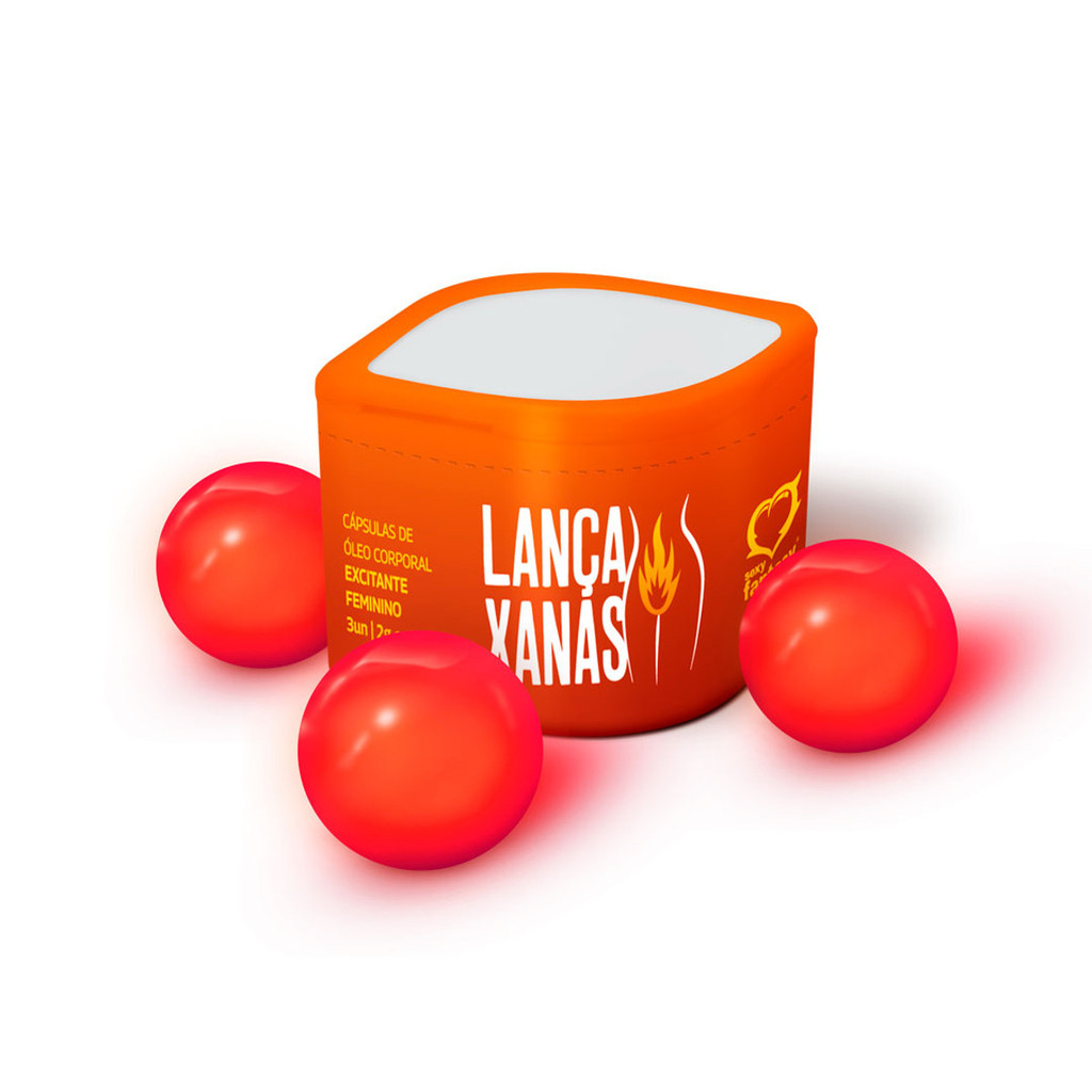 Cápsula Excitante Feminino - 3 Unidades | Lança Xanas