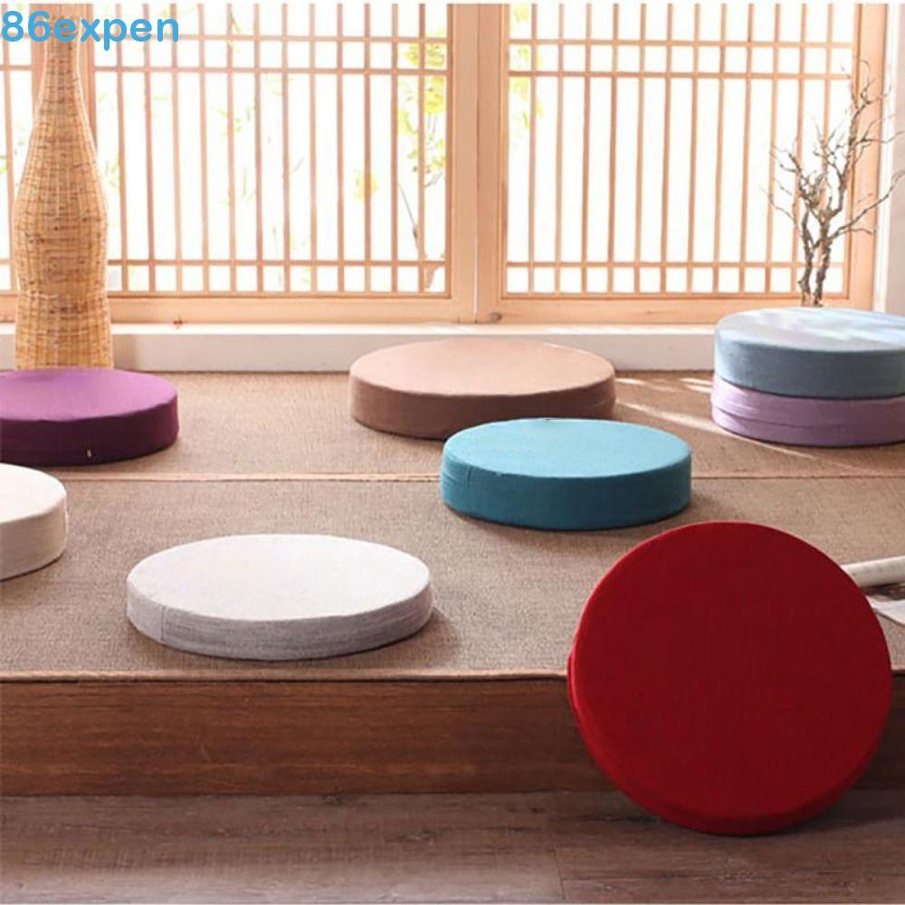 Imagem EXPEN1 Almofada De Chão Lavável Engrossar Tatami Meditação Para Sala De Estar Assento De Varanda