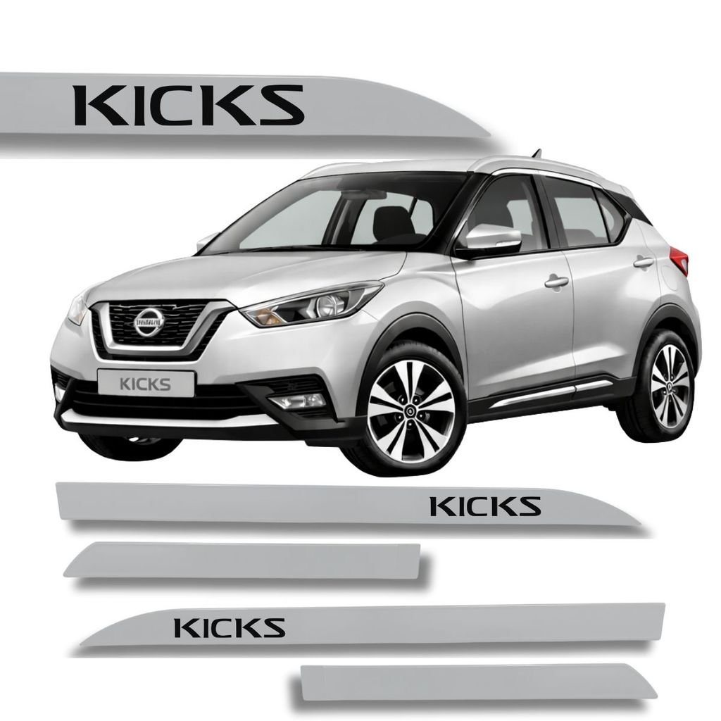 Friso Porta Nissan Kicks Original Prata Classic 2019 à 2023