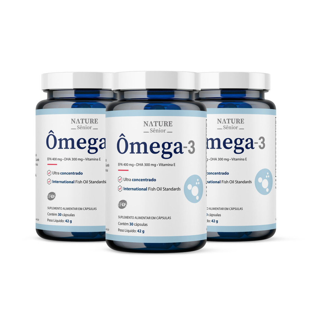 Ômega-3 Original ( 3 Potes )