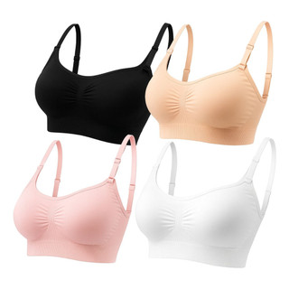 Até 4 Top Sutiã Sensual e Confortável Com Alça Ajustável Premium
