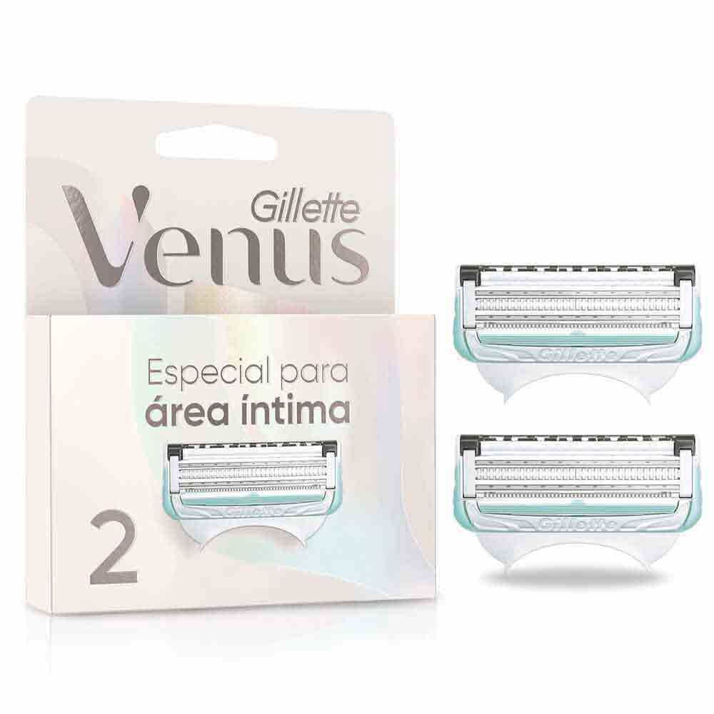 Carga para Aparelho de Depilar Gillette Venus Especial para Área Íntima 2 Unidades em Oferta na Shopee