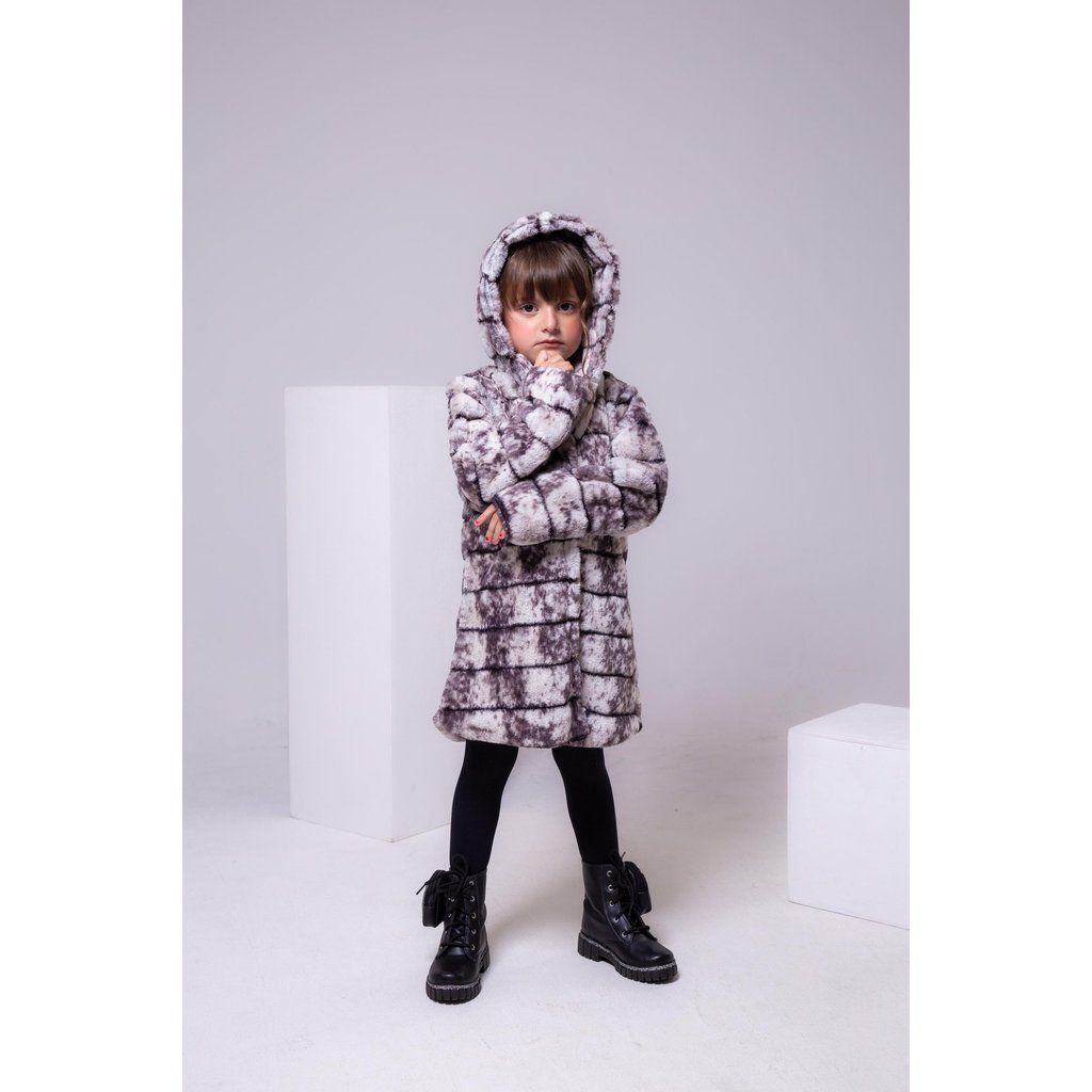 Casaco Infantil Feminino Peluciado – Inverno Quentinho e Confortável