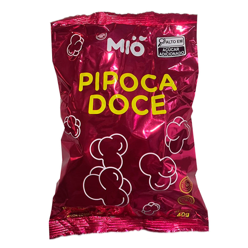Pipoca Doce Mió 40g em Oferta na Shopee