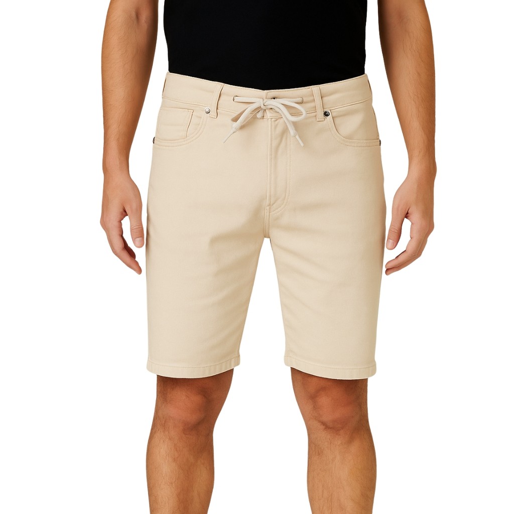 Bermuda Sarja Masculina Color Slim