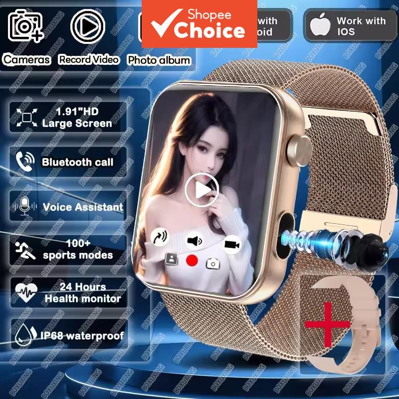 AppleWatch Câmera Relógio Inteligente Feminino Masculino Gravação de Som Câmera Tirar Foto Gravar