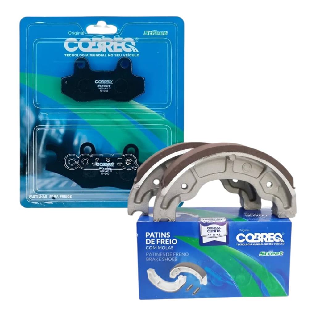 Kit Freio Fazer 250 2005 2006 2007 2008 2009 2010 Cobreq