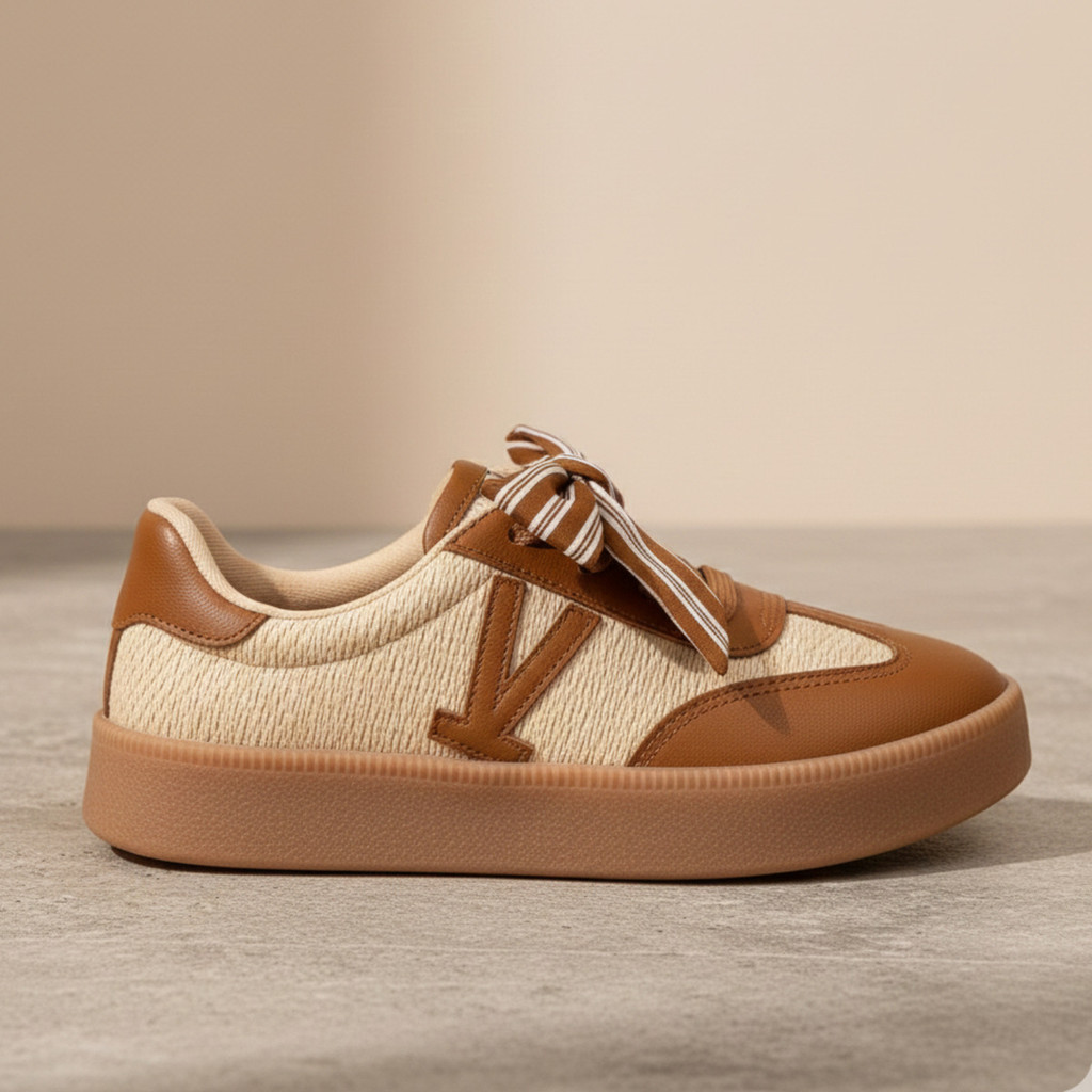 Tenis Vizzano Laço Palha Fibra Natural Conforto Lançamento Laço Leve 1444 Retro