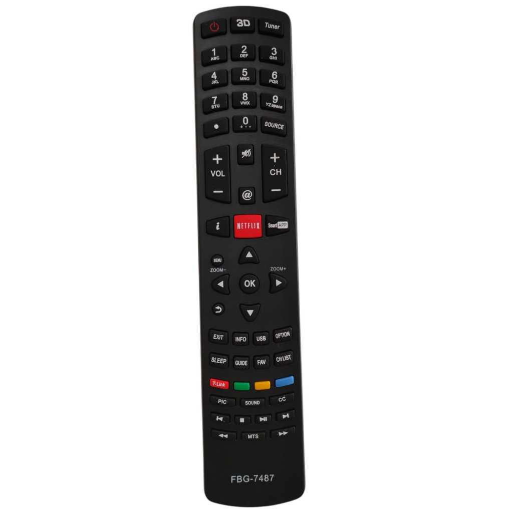 Controle Remoto Compativel TV Phil...co Smart  PH39F33DSG / PH58E30DSG FBG-7487