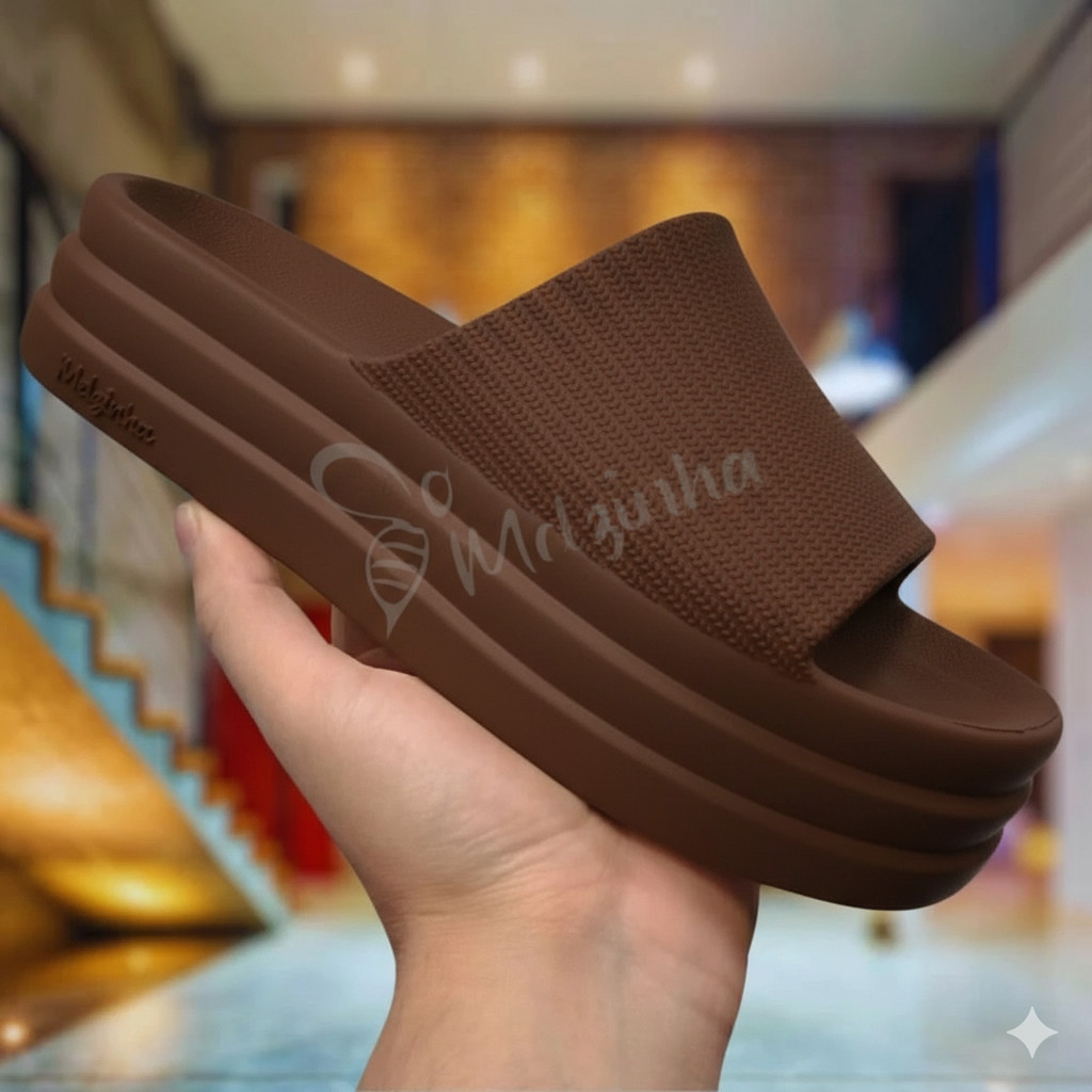 Sandália Plataforma Feminina Casual Leve e Resistente