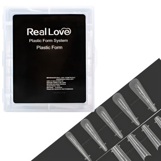 Molde F1 para Alongamento de Unhas 120 peças - Real Love em Oferta na Shopee
