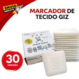 Kit Giz Panda Marcador de Tecido Costura Alfaiataria Patchwork Giz Para Tecido Costureira em Oferta na Shopee