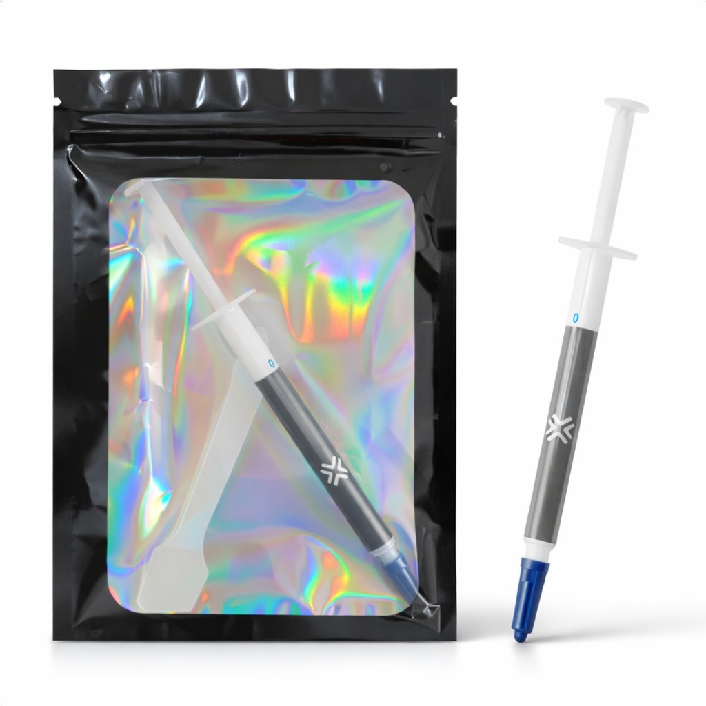 Pasta Termica Seringa 1g Gamer Black 4w/mk Cinza