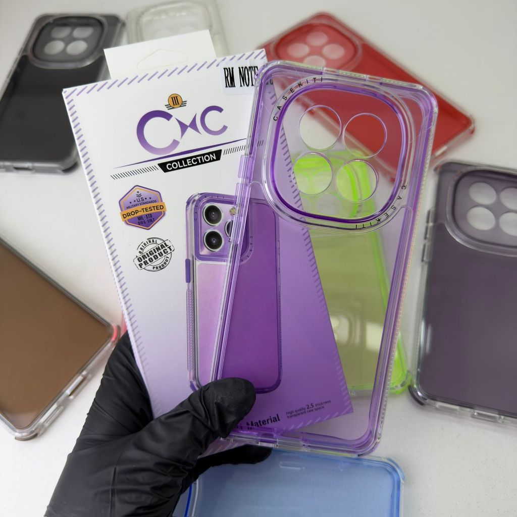 Capa Silicone Para Xiaomi Redmi Note 15 Space 3 Colorida - Capa + Pelicula 3D ou Só 1 Capinha