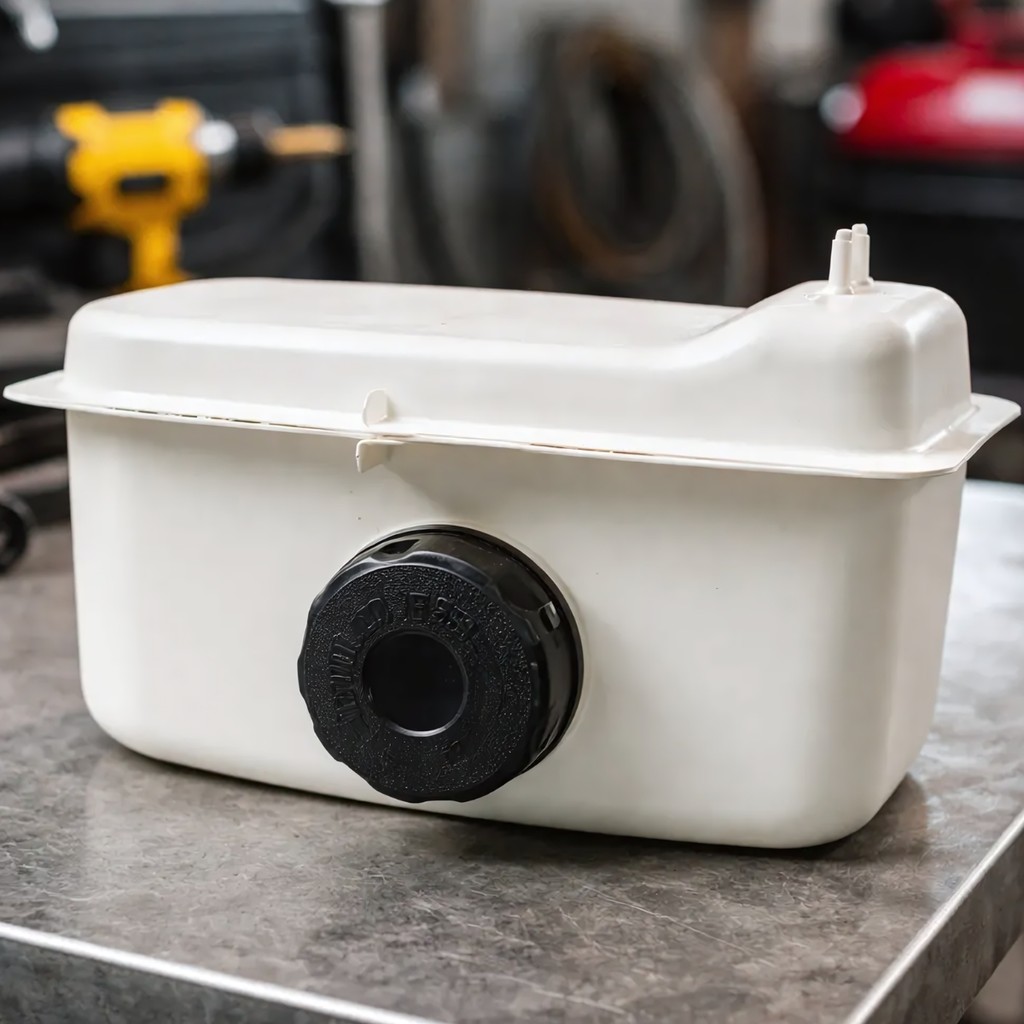 Tanque Combustível Vant Vd Diesel 3,5 Litros Para Motores 7hp Bege Completo