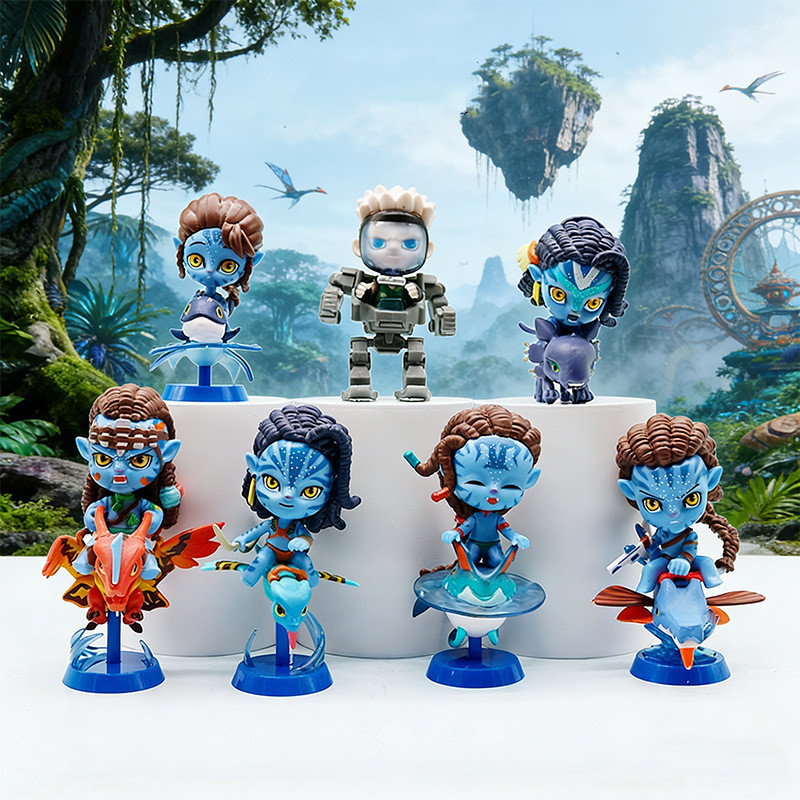 Avatar na moda jogar caixa misteriosa figura-feita mercadoria Jack Sulley Curry boneca modelo brinquedo decoração orname