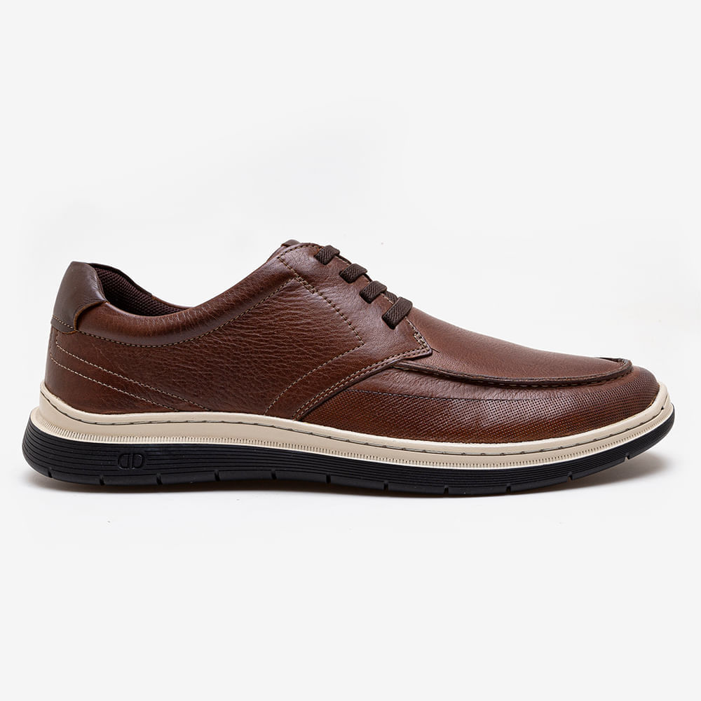 Sapato Easy Leave Marrom