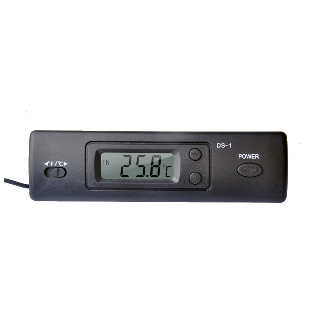 Mini Termômetro Genérico Eletrônico Digital Carro Interior Ao Ar Livre Multifuncional Display de Temperatura de Tempo Co — R$ 42,90 em Shopee