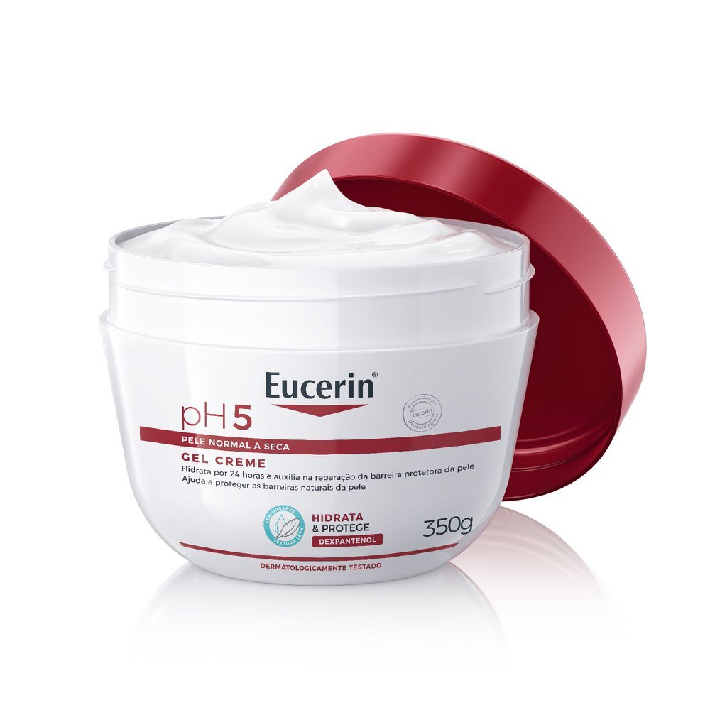 Eucerin pH5 Gel Creme Hidratante Corporal 350g em Oferta na Shopee