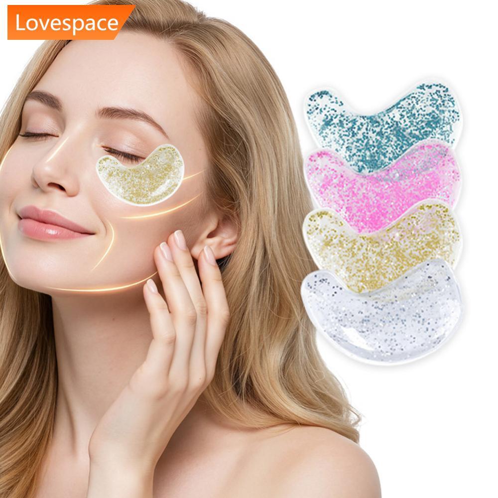 LS-STORE 2 Pçs Almofadas De Olho De Gel De Resfriamento Reutilizável Saco Remendo Quente Frio Remendos Bloco De Gelo J1R