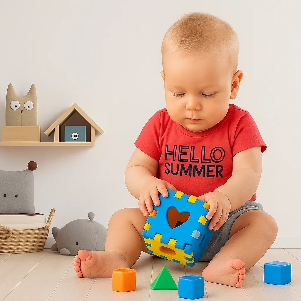 Brinquedo Didático Colorido Monta Desmonta Peças Encaixar Bebê Criança Menino Menina Presente Achadinhos