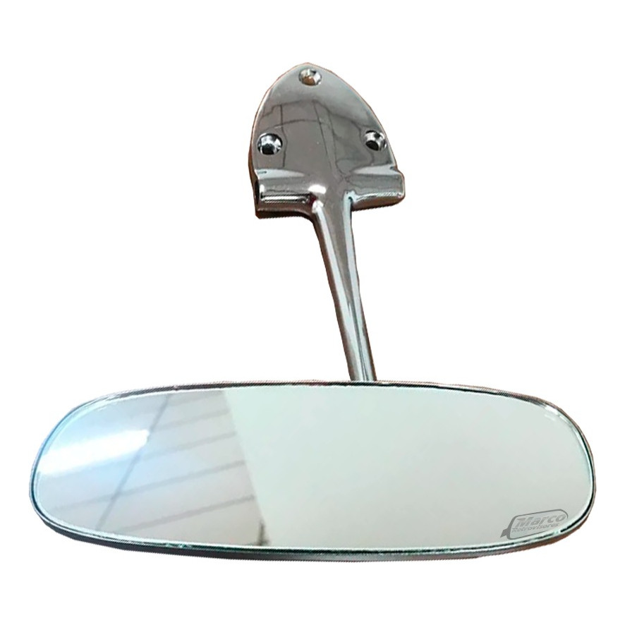 Espelho Retrovisor Fusca Interno Central Antigo Polido Novo