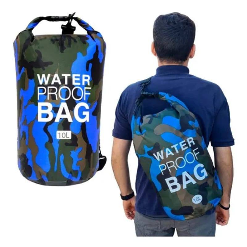 Bolsa Saco Mochila Impermeável 10L Dry Bag Waterproof Resistente Água Camping Praia Viagem
