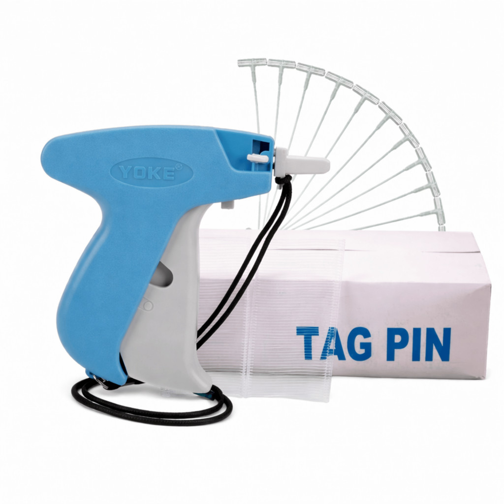 Máquina Etiquetadora Tag Rotuladora de Preços Etiquetas Para Roupas Taggin Gun em Oferta na Shopee