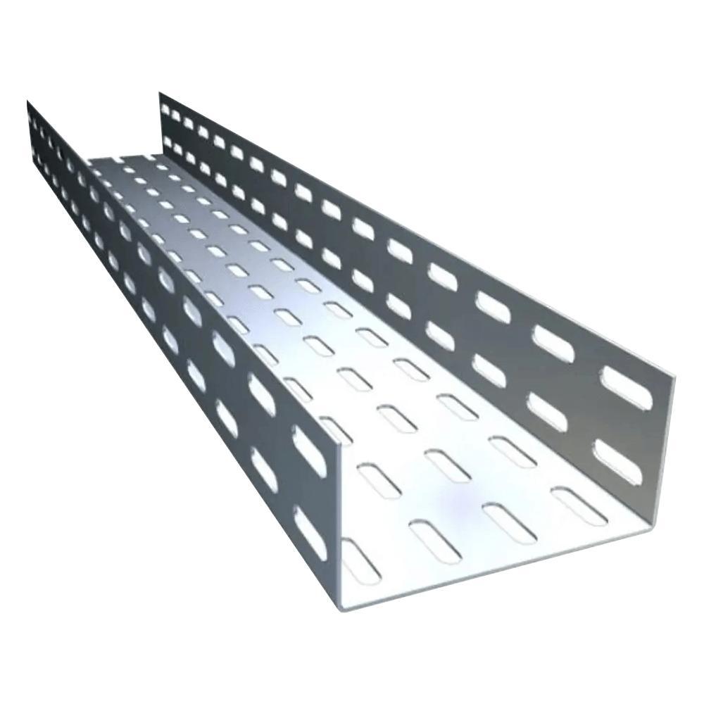 Eletrocalha Perfurada S/Virola 100x50x3000mm - Perfil Líder em Oferta na Shopee