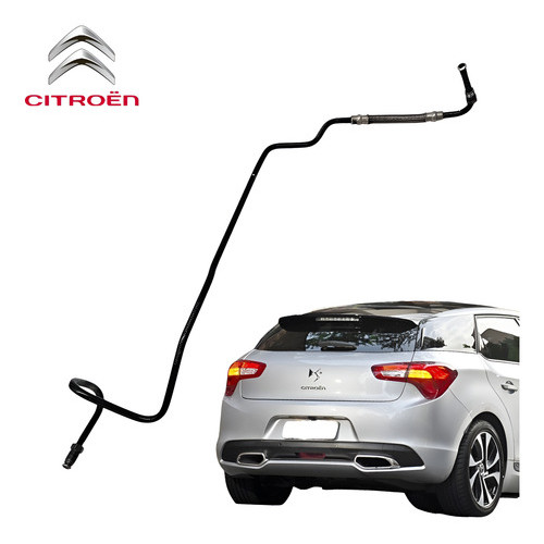 Tubo Mangueira Óleo Citroën Ds5 1.6 Thp 2013 A 2016 Original Preto