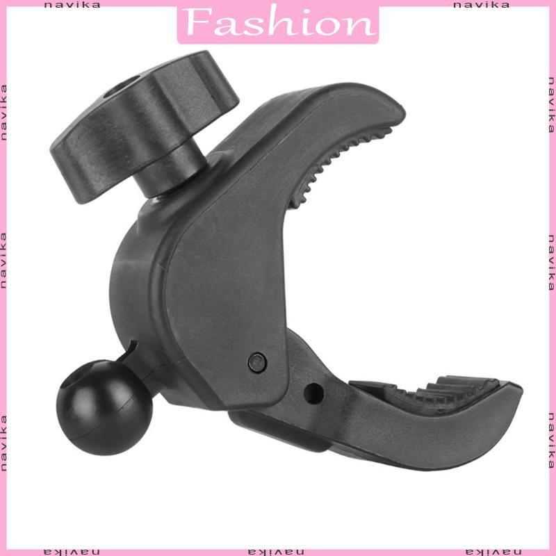 Suporte Do Telefone Da Motocicleta Garra Braçadeira Base 17mm Bolas Cabeça Para Trilhos Até 2in Diâmetro Guiador B