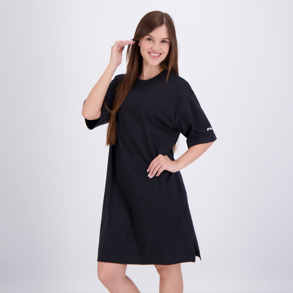 Vestido Fila Mib Basic Feminino Preto · foto 2